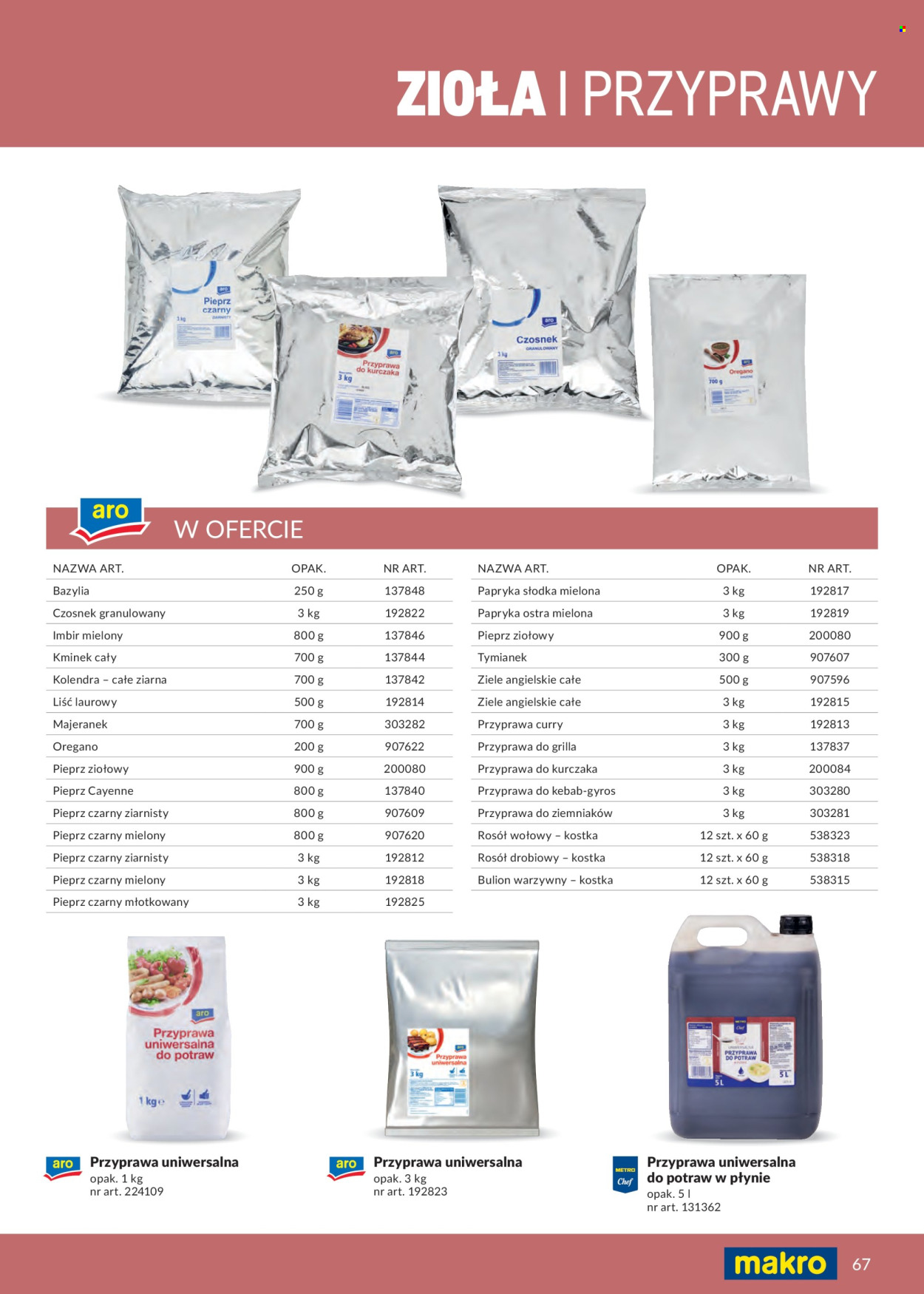 Gazetka Makro. Strona 67