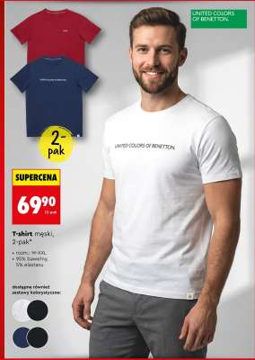 T-shirt męski, 2-pak