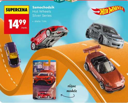 Samochodzik Hot Wheels Silver Series
