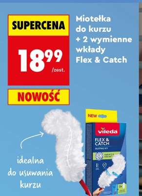 Miotełka do kurzu + 2 wymienne wkłady Flex & Catch