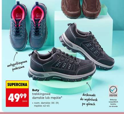 Buty trekkingowe damskie lub męskie