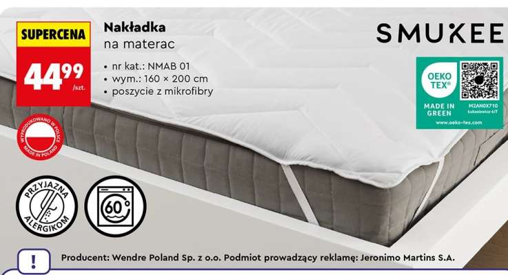 Nakładka na materac