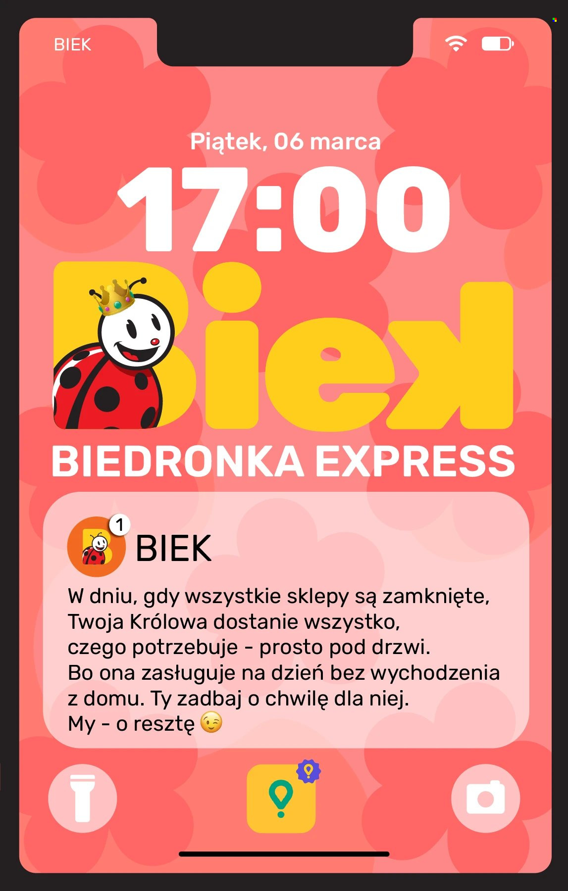 Gazetka Biedronka - 6.03.2026 - 8.03.2026. Strona 1