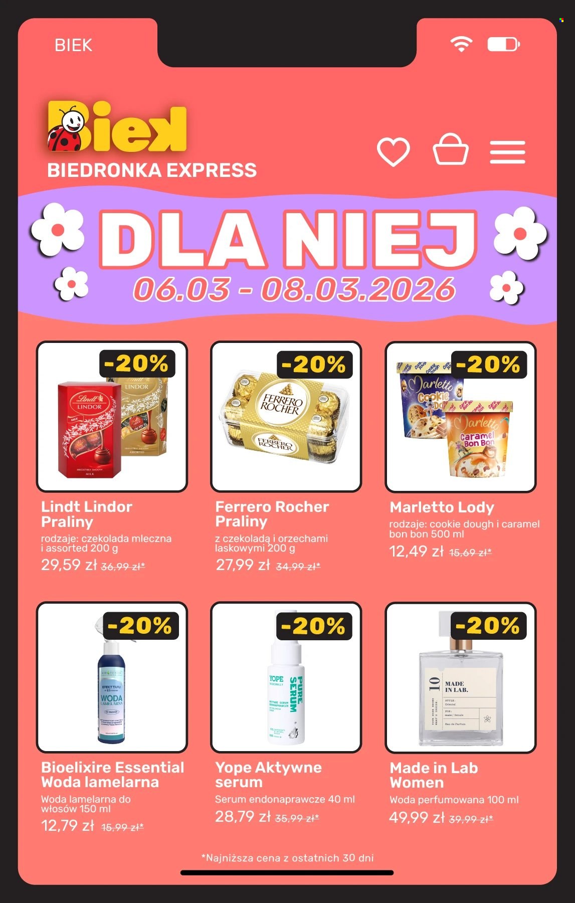 Gazetka Biedronka - 6.03.2026 - 8.03.2026. Strona 3