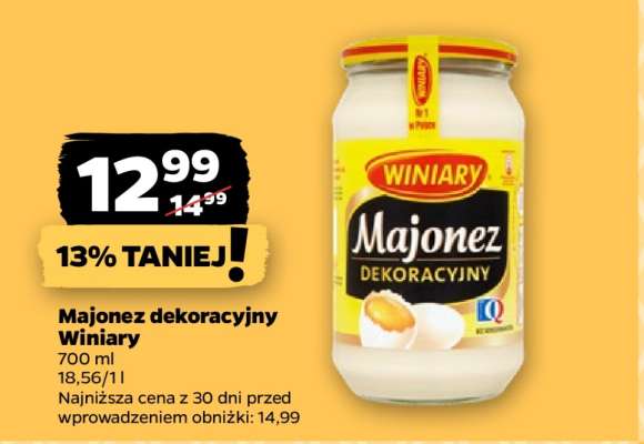 Majonez dekoracyjny WINIARY