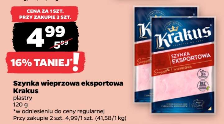 Szynka wieprzowa eksportowa Krakus