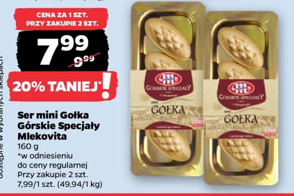 Ser mini Gołka Górskie Specjały Mlekovita