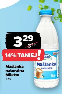Maślanka naturalna Miletto