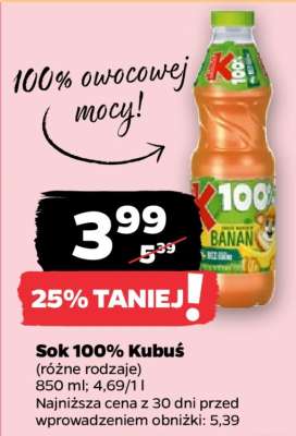 Sok 100% Kubuś