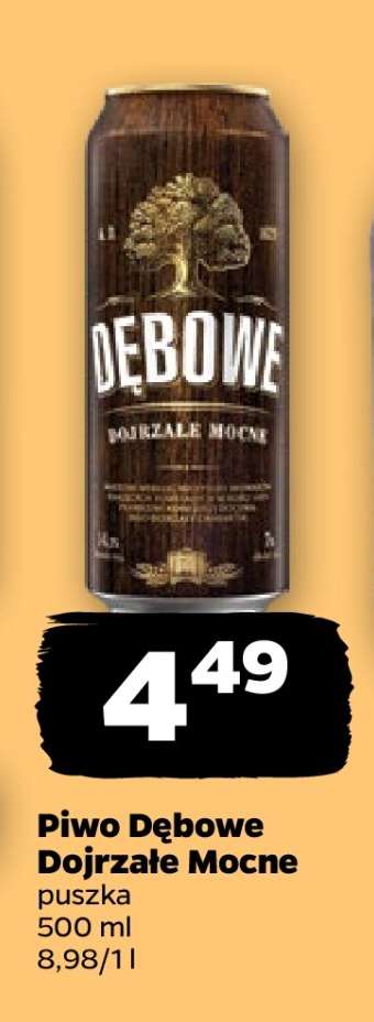 Piwo DĘBOWE DOJRZAŁE MOCNE