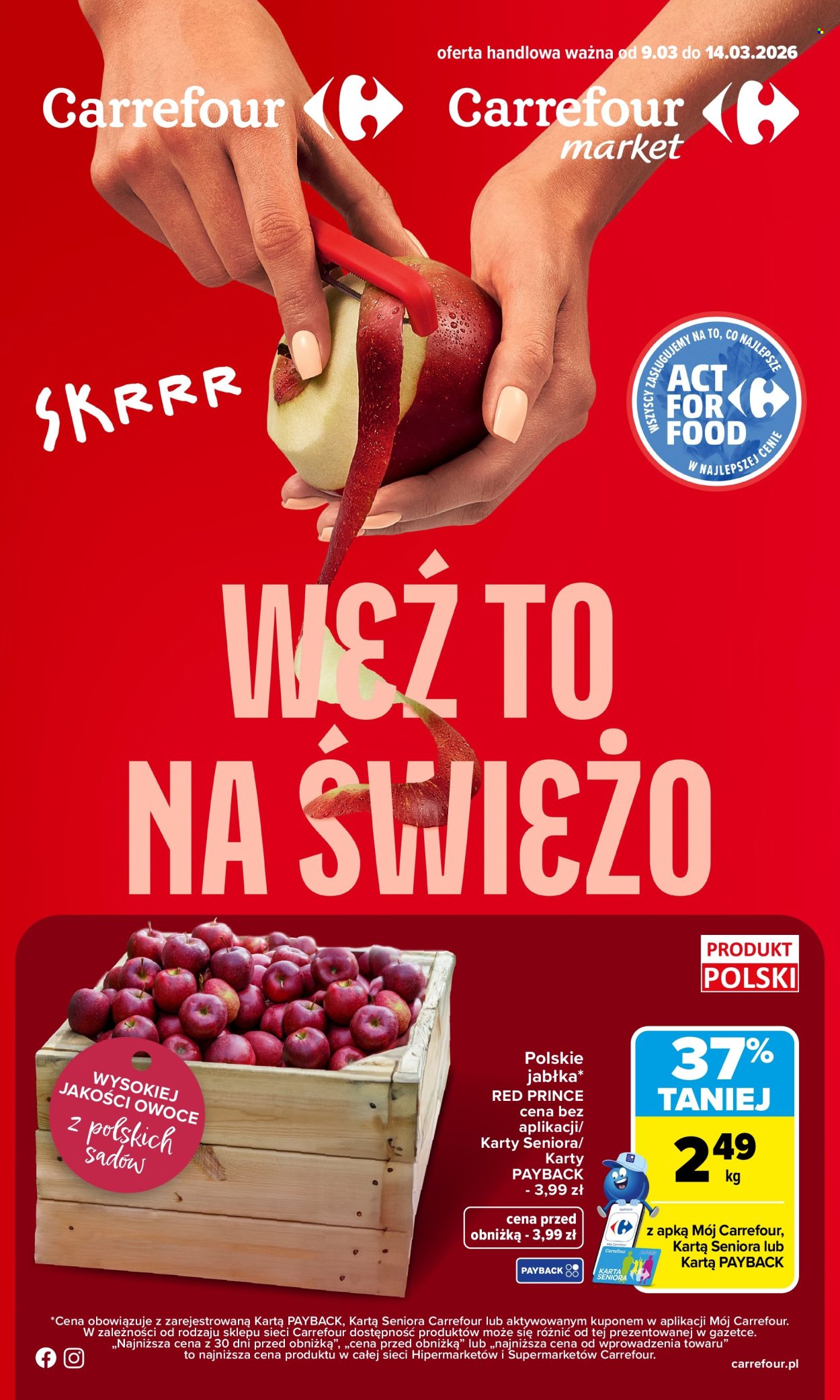 Gazetka Carrefour - 9.03.2026 - 14.03.2026. Strona 1