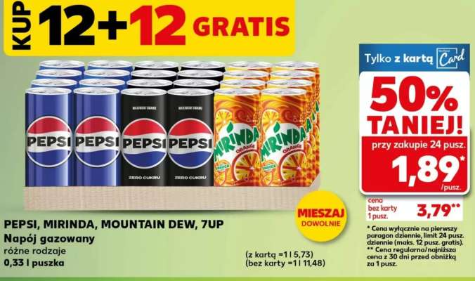 PEPSI, MIRINDA, MOUNTAIN DEW, 7UP