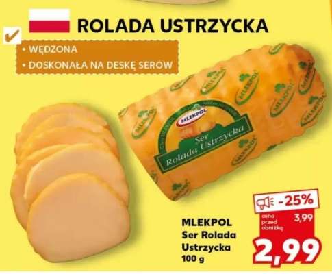 MLEKPOL Ser Rolada Ustrzycka 100 g
