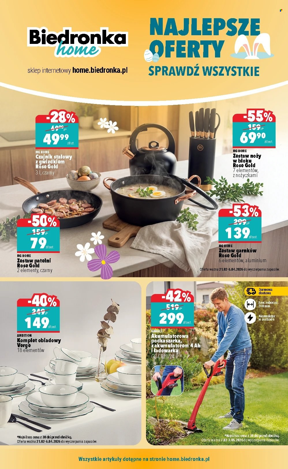 Gazetka Biedronka - 7.03.2026 - 6.04.2026. Strona 1