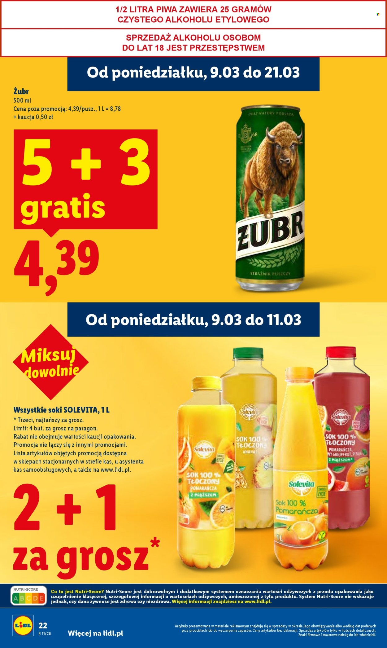 Gazetka Lidl - 9.03.2026 - 11.03.2026. Strona 22