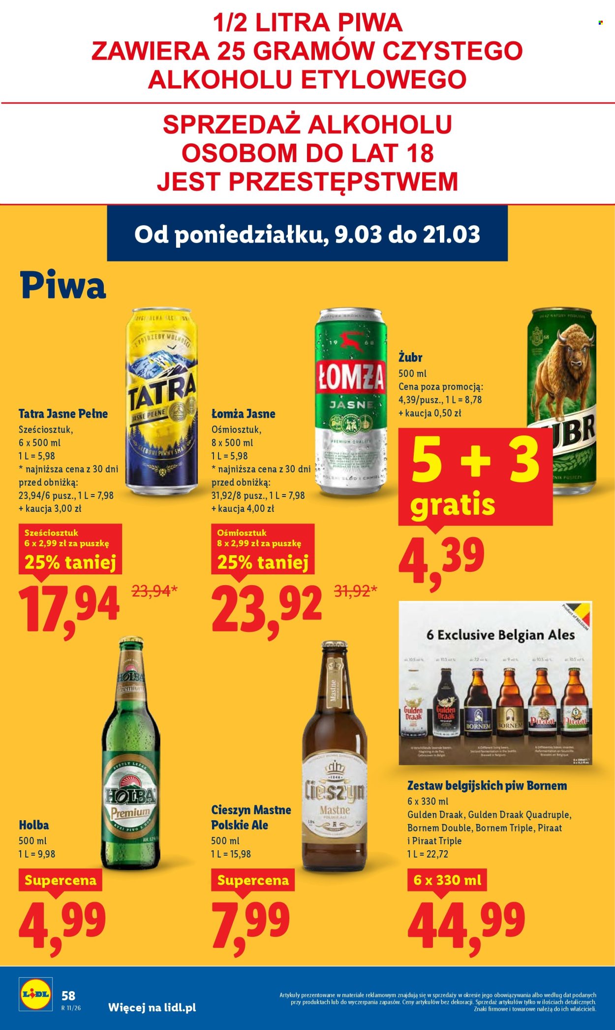 Gazetka Lidl - 9.03.2026 - 11.03.2026. Strona 58