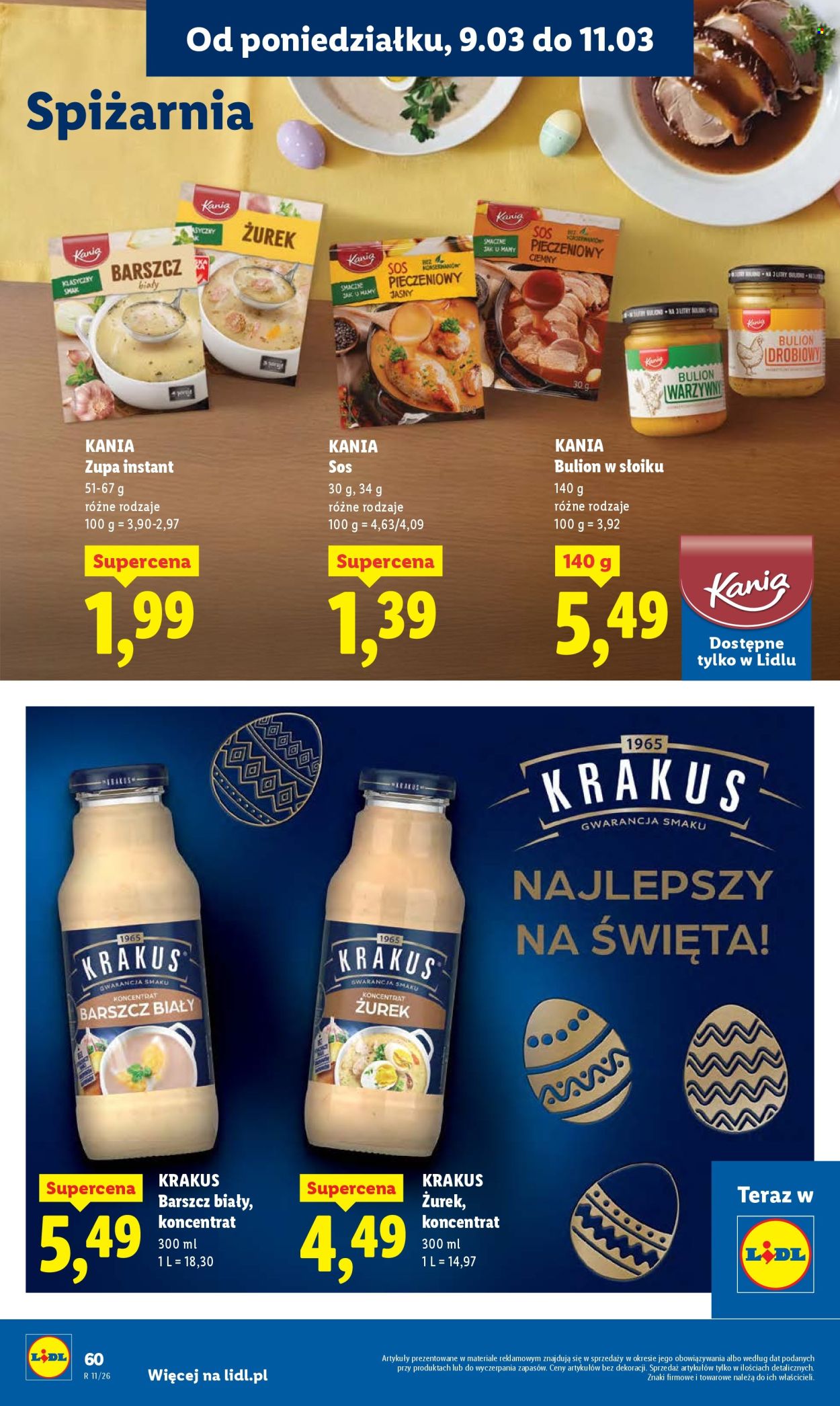 Gazetka Lidl - 9.03.2026 - 11.03.2026. Strona 60