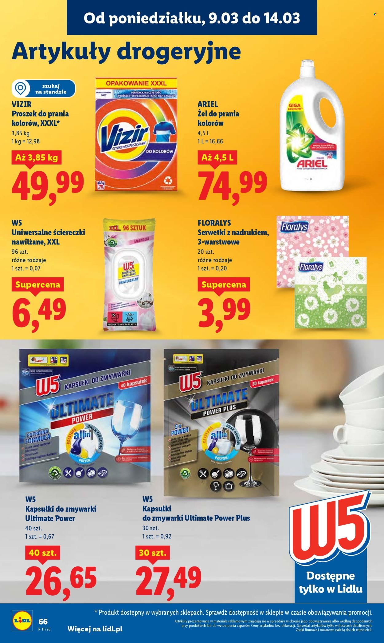 Gazetka Lidl - 9.03.2026 - 11.03.2026. Strona 66