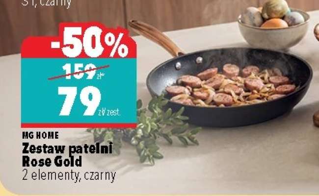 Zestaw patelni Rose Gold