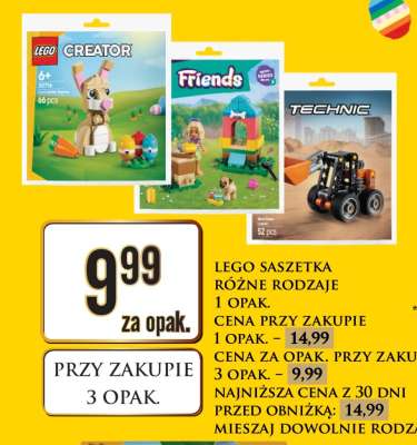 LEGO SASZETKA RÓŻNE RODZAJE