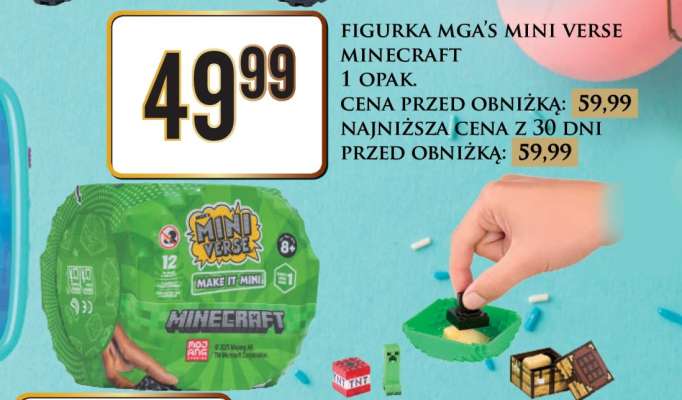 FIGURKA MGA'S MINI VERSE MINECRAFT