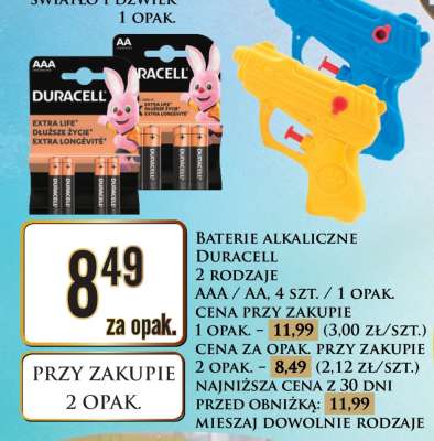 Baterie alkaliczne Duracell