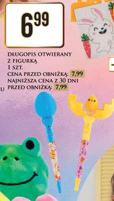 DŁUGOPIS OTWIERANY Z FIGURKĄ