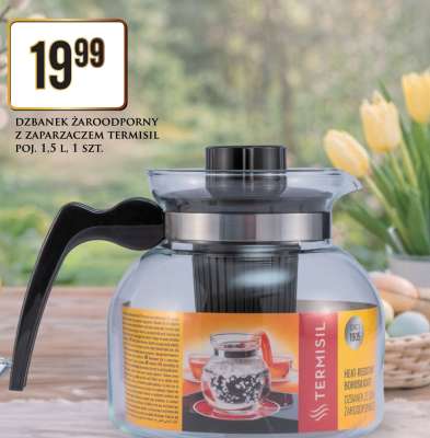 DZBANEK ŻAROODPORNY Z ZAPARZACZEM TERMISIL