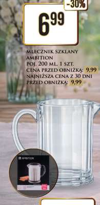 MLECZNIK SZKLANY AMBITION