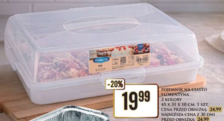 POJEMNIK NA CIASTO FLORENTYNA