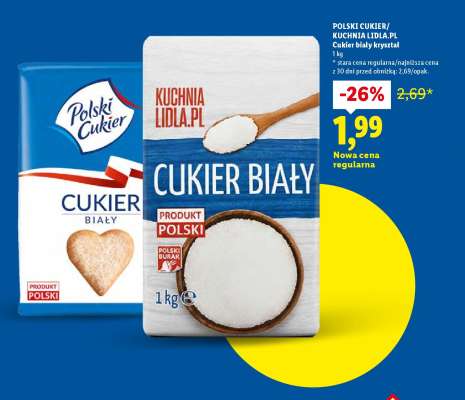 Cukier biały krystal