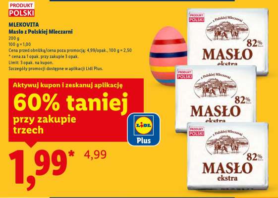 masło z polskiej mleczarni