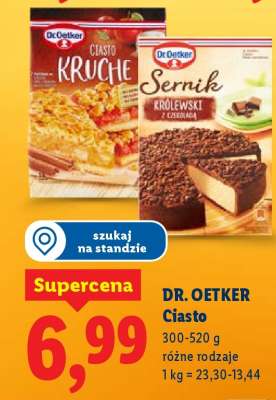 DR. OETKER Ciasto