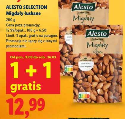ALESTO SELECTION Migdały tuskane