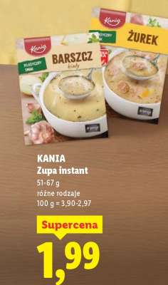 KANIA Zupa instant