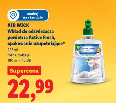 AIR WICK Wkład do odświeżacza powietrza Active Fresh
