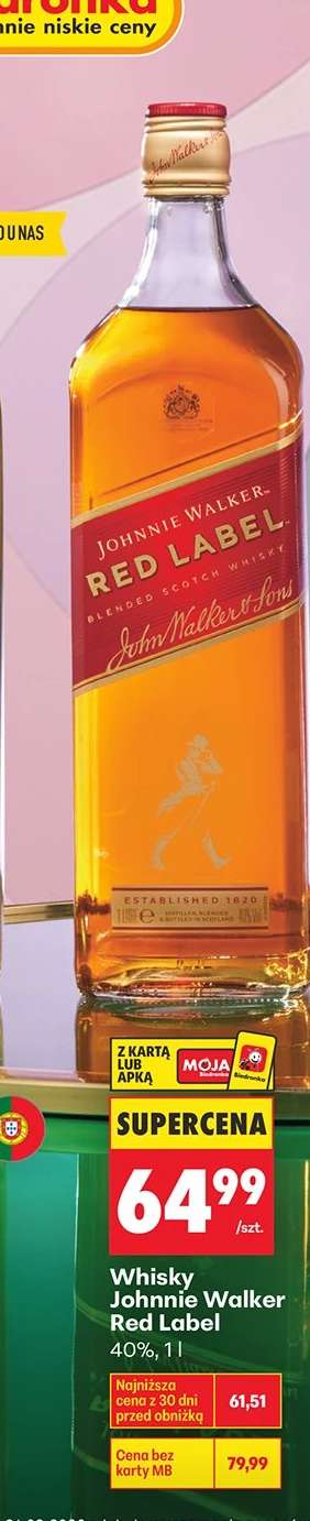 Whisky Johnnie Walker Red Label