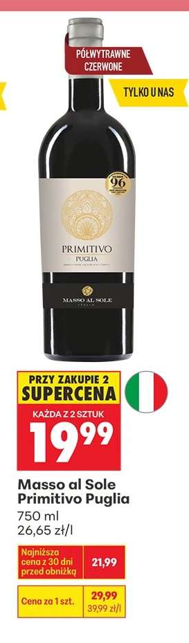 Masso al Sole Primitivo Puglia