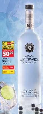 WÓDKA ADAM MICKIEWICZ 40%, 1 L