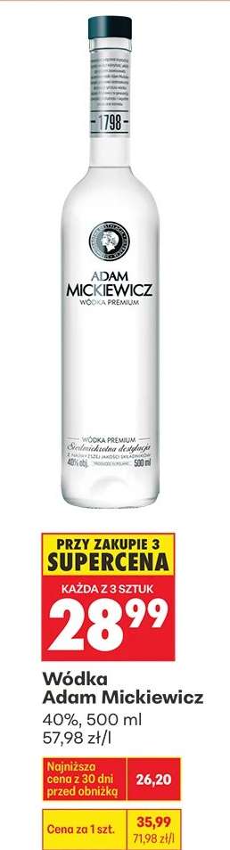 Wódka Adam Mickiewicz