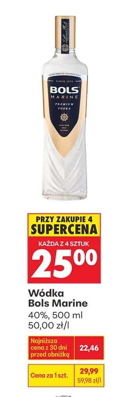 WÓDKA BOLS MARINE