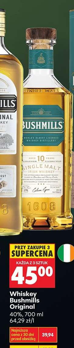 Whiskey Bushmills Original