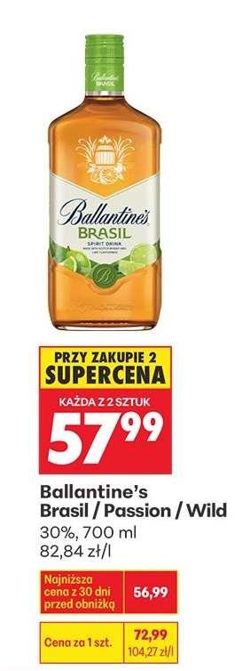 BALLANTINE'S BRASIL / PASSION / WILD