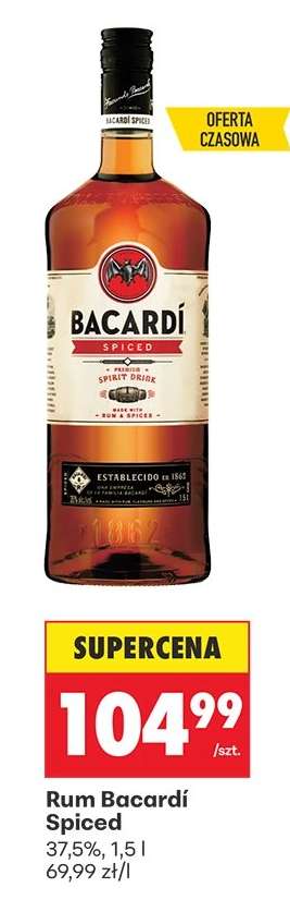 Rum Bacardi Spiced