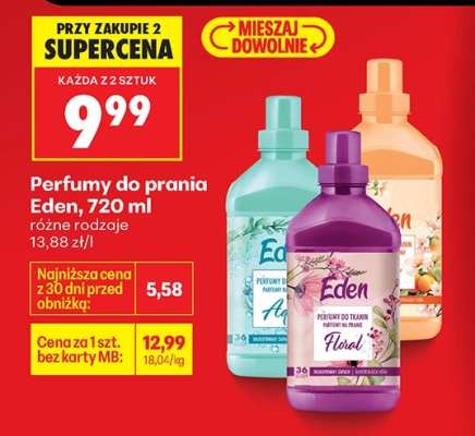 Perfumy do prania Eden, 720 ml