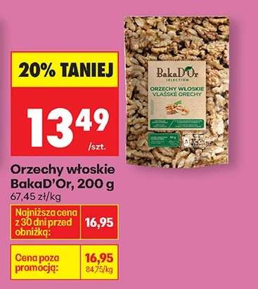 Orzechy włoskie BakaD’Or, 200 g