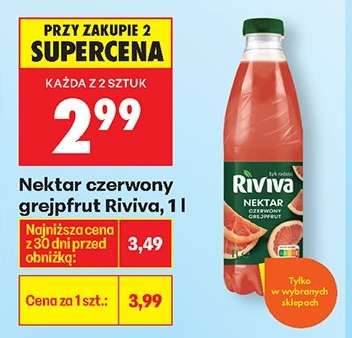 Nektar czerwony grejpfrut Riviva, 1 l