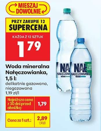 Woda mineralna Nałęczowianka, 1,5 l