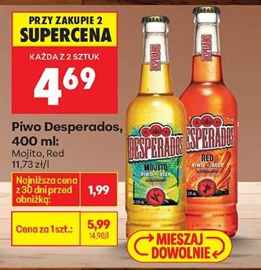 Piwo Desperados, 400 ml