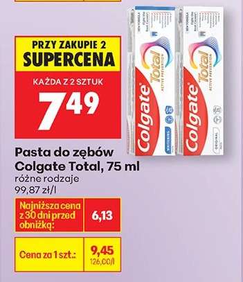 Pasta do zębów Colgate Total 75 ml
